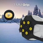 Helios Snow Clamp Ice Grips for Shoes (One Size 3 to 11) - Available at AfnoBazar Nepal
