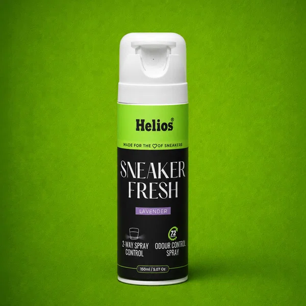 Helios Sneaker Fresh Lavender Shoe Deodorizer Spray 150 ml - Available at AfnoBazar Nepal