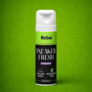 Helios Sneaker Fresh Lavender Shoe Deodorizer Spray 150 ml - Available at AfnoBazar Nepal