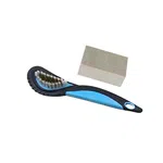 Helios Suede Shoe Cleaning Kit with Eraser Block and Suede Brush - Available at AfnoBazar Nepal