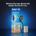 Helios Suede Shoe Cleaning Kit with Eraser Block and Suede Brush - Available at AfnoBazar Nepal