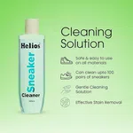 Helios Super Sneaker Cleaner Kit 125 ml with Brush - Available at AfnoBazar Nepal