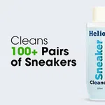 Helios Super Sneaker Cleaner Kit 125 ml with Brush - Available at AfnoBazar Nepal