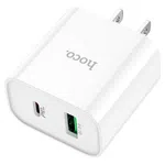 Hoco Wall Charger C80 Plus Rapido PD + QC3.0 US image 2