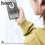 Hoco DUP05 iPhone to iPhone + 3.5mm Digital Audio Converter image 5
