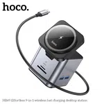 Hoco HB49 Effortless 9-in-1 Type-C Hub with Magnetic Wireless Charging (PD100W) image 5