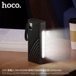 Hoco J155 Shine 22.5W+PD20W+Light 4-Cable Power Bank (20000mAh) image 7
