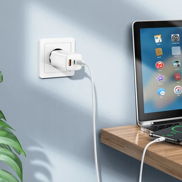 Hoco 65W PD3.0 USB-C Quick Charger (Cable Not Included)