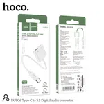 Hoco DUP06 Type-C to Type-C + 3.5mm Digital Audio Converter image 1