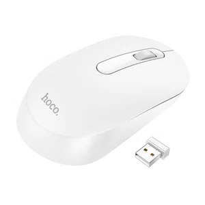 Hoco GM14 Platinum 2.4G Business Wireless Mouse (White)