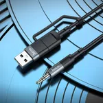 Hoco UPA23 2 in 1 Type-C+USB Digital Audio Conversion Cable image 1