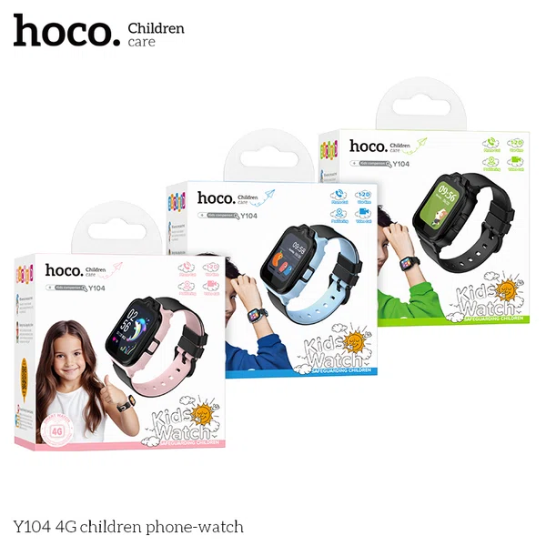 Hoco Y104 4G Children's Phone Watch