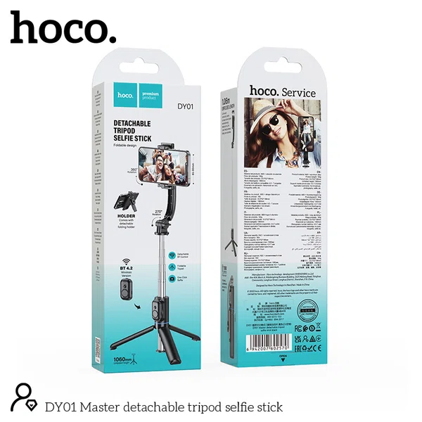 Hoco DY01 Master Detachable Tripod Selfie Stick