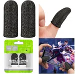 Hoco GM4 Phantom Superconducting Fiber Mobile Game Finger Cots (Silver Fiber) image 5