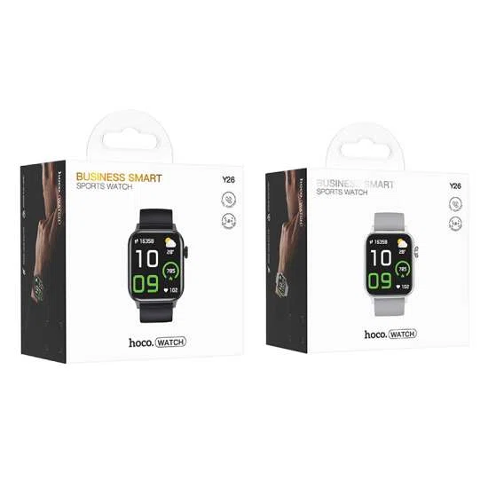 Hoco Y26 Smart Watch - Bluetooth Call Version - Available at AfnoBazar Nepal