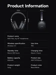 Hoco W35 Max Joy BT Headphones - Available at AfnoBazar Nepal