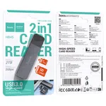 Hoco HB45 Spirit 2-in-1 USB 3.0 Card Reader - Available at AfnoBazar Nepal
