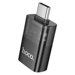 Hoco UA36B Type-C Male to USB Female OTG Transparent Adapter - Available at AfnoBazar Nepal