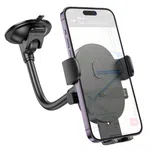 Hoco H20 Mighty One-Button Windshield Car Holder (Black) - Available at AfnoBazar Nepal