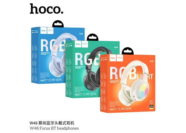 Hoco W48 Focus BT Headphones - Available at AfnoBazar Nepal
