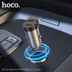 Hoco NZ16B Rigorous PD45W (2C) Car Charger - Available at AfnoBazar Nepal