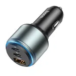 Hoco NZ9 Galloper 95W 3 Port 2C1A Car Charger - Available at AfnoBazar Nepal