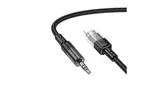 Hoco UPA27 Spirit Transparent Digital Audio Conversion Cable iP - Available at AfnoBazar Nepal