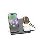 Hoco CQ1 Geek Folding 3-in-1 Magnetic Wireless Fast Charger (for iWatch) - Available at AfnoBazar Nepal