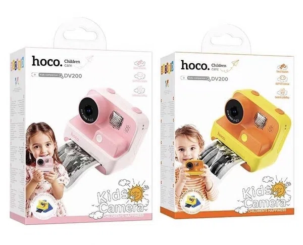 Hoco DV200 Dual Lens Children Printing Camera - Available at AfnoBazar Nepal
