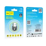 Hoco UA28 Transparent USB Bluetooth 5.1 Adapter for Laptop and PC - Available at AfnoBazar Nepal