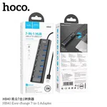 Hoco HB40 7-Port USB 3.0 Hub with Individual On/Off Switches - Available at AfnoBazar Nepal
