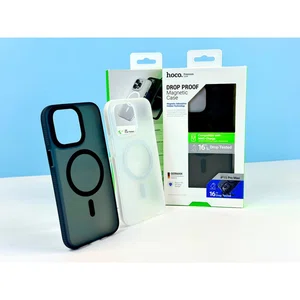 Hoco Lord Magnetic Protective Case for iPhone 15 Pro (AS2) - Available at AfnoBazar Nepal