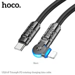 Hoco U118 iP Triumph PD Rotating Charging Data Cable - Available at AfnoBazar Nepal