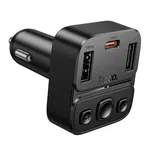 Hoco E87 Delta 35W (1A1C) Car BT FM Transmitter - Available at AfnoBazar Nepal