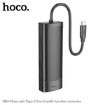 Hoco HB44 Easy Safe Type-C 8-in-1 Multi-Function Converter - Available at AfnoBazar Nepal