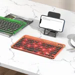 Hoco Wireless Keyboard S55 Transparent Discovery Edition English - Available at AfnoBazar Nepal