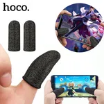 Hoco GM4 Phantom Superconducting Fiber Mobile Game Finger Cots (Silver Fiber) - Available at AfnoBazar Nepal