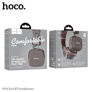 Hoco W56 Earl Leather Texture Foldable BT Headphones - Available at AfnoBazar Nepal