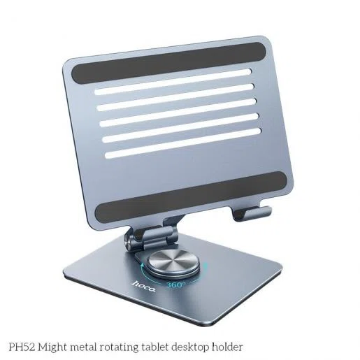 Hoco PH52 Aluminum Alloy Tablet Desktop Holder - Available at AfnoBazar Nepal