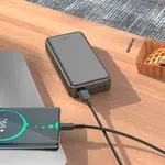 Hoco J100A High-Ranking Power Bank (20000mAh) - Available at AfnoBazar Nepal