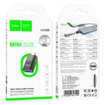 Hoco UA36B Type-C Male to USB Female OTG Transparent Adapter - Available at AfnoBazar Nepal