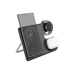 Hoco CQ2 Flash Folding 3-in-1 Wireless Fast Charger (SAM Watch) - Available at AfnoBazar Nepal