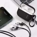 Hoco Protective Case WB22 Fenix for AirPods Pro Black - Available at AfnoBazar Nepal