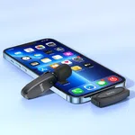 Hoco L15 Type-C Crystal Lavalier Wireless Digital Microphone - Available at AfnoBazar Nepal