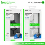 Hoco Lord Magnetic Protective Case for iPhone 15 Pro (AS2) - Available at AfnoBazar Nepal