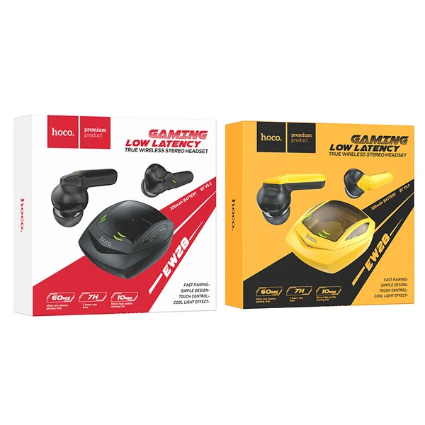 Hoco EW2 Wireless Bluetooth Earbuds - Available at AfnoBazar Nepal