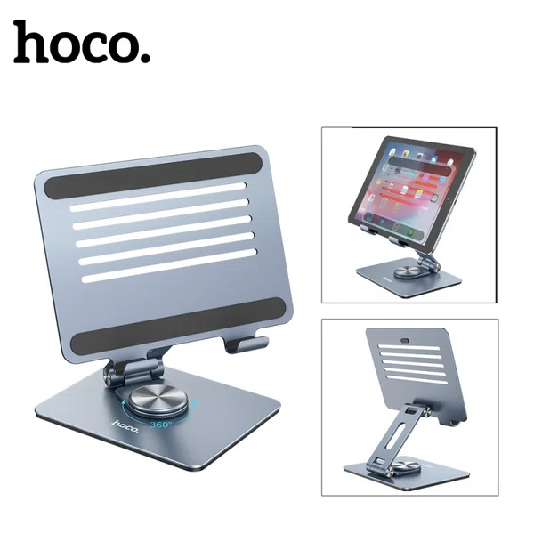 Hoco PH52 Plus Might Metal Rotating Laptop Holder - Available at AfnoBazar Nepal