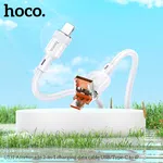 Hoco U131 USB/Type-C to iP 2-in-1 Charging Data Cable - Available at AfnoBazar Nepal