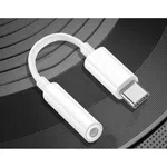 Hoco LS35 Type-C to 3.5mm Adapter Audio Converter with Microphone and Wire Control Support - Available at AfnoBazar Nepal