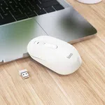 Hoco GM14 Platinum 2.4G Business Wireless Mouse Black - Available at AfnoBazar Nepal